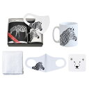 B&W Zoo 贅沢コットンFT1&マグ(シマウマ) 1-1-0064 関連:(送料無料 通販 グッズ 商品 便利 父の日 母の日 クリスマス 結婚 プレゼント...