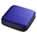 サンワサプライ ブルーレイディスク対応セミハードケース(24枚収納・ブルー) FCD-WLBD24BL | パソコン スマホ スマートフォン タブレット 周辺機器 アクセサリー 関連単語 電源 usb hdmi ケーブル wifi ルーター wi-fi 機器 端子 充電 アダプター マウス ポーチ(2)