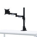情報 周辺 機器 パーツ ケース スタンド アクセサリー 部品 マウス パット WEB デジタル関連 | サンワサプライ 水平多関節液晶モニタアーム 1面 CR-LA1501BK(3)