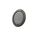 スタンド アクセサリー 部品 マウス パット WEB LAN ルーター パソコン スマートフォン スマホ デジタル関連 | LEPLUS スマートフォン 汎用 スマートフォンリング Grip Ring SLIM ブラック LP-SMRGS05BK(2)