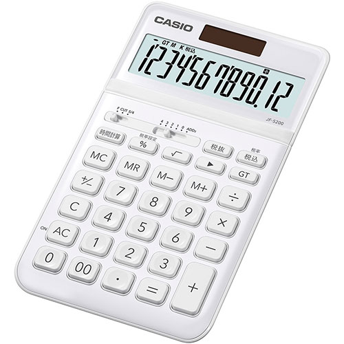 カシオ計算機 CASIO スタイリッシュ電卓 ジャストタイプ12桁 ホワイト JF-S200-WE-N | 電卓 大きい 小さい 12桁 12 桁 おしゃれ 簿記 可愛い かわいい オシャレ 簿記 ミニ ちいさい おおきい 事務 オフィス カシオ計算機 CASIO スタイリッシュ電卓 ジャストタイプ12桁 ホワイト JF-S200-WE-N | 電卓 大きい 小さい 12桁 12 桁 おしゃれ 簿記 可愛い かわいい オシャレ 簿記 ミニ ちいさい おおきい 事務 オフィス