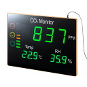サンワサプライ CO2二酸化炭素パネルモニター CHE-C2 | モニタ 関連単語 パソコン pc usb マウス 無線 bluetooth アクセサリー 周辺機器 4k デュアル 32 アーム 台 スタンド 27 ライト インチ 24 引き出し 卓上 ワイヤレス 有線(2)