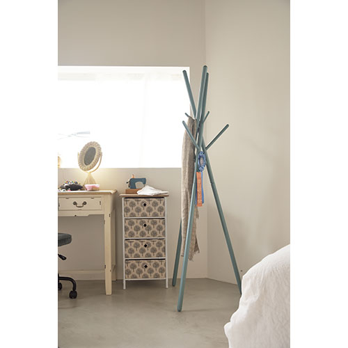 東谷 簡単組立チェスト4D ベージュ LFS-654BE 関連:(アイディア 時短 グッズ 商品 生活 暮らし 便利 安全)