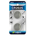 【180個セット(2個×90セット)】 Lazos リチウムボタン電池 CR2025 L-C2025X2X90 | 電池 関連単語 ケース LED 残量 単1 cr2 cr 長持ち 乾電池 単3 チェッカー 電池式 モバイル バッテリー リチウム 単4(2)