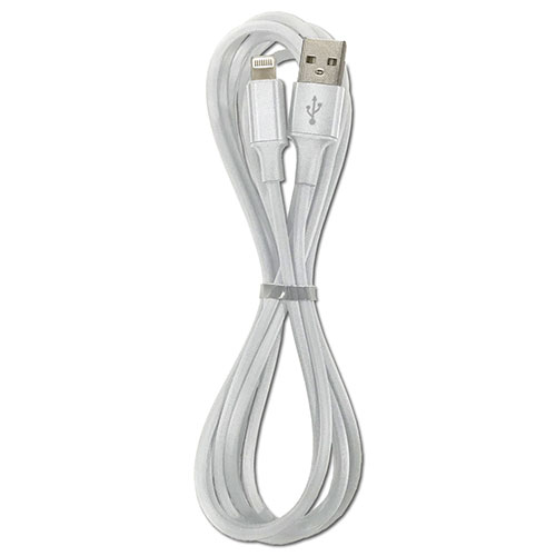 【20個セット】 ノーブランド USB - ライトニングケーブル ホワイト 2m LT-C-W2X20 | PC 周辺機器 関連:usbメモリ タイプ 容量 ハブ コンセント ケーブル 充電器 変換 type アダプタ 充電 メモリー 延長