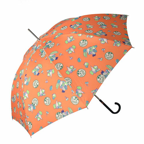 オーロラ チャムチャムマーケット CHAM CHAM MARKET 雨長傘 FRUITS オレンジ 1CM110020265 オーロラ チャムチャムマーケット CHAM CHAM MARKET 雨長傘 FRUITS オレンジ 1CM110020265