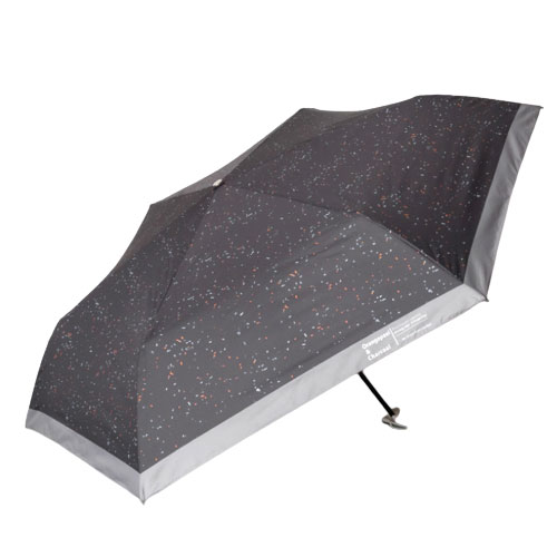 オーロラ チャムチャムマーケット CHAM CHAM MARKET 雨よくばりミニ傘 Ice Cream ブラック 1CM170070798 | 傘 関連単語 傘立て スリム 可愛い コンパクト メンズ 女性 レディース かさ ホルダー カバー マグネット 男性 雨傘 子供 おしゃれ 大きい