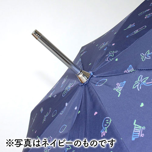 オーロラ チャムチャムマーケット CHAM CHAM MARKET 雨長傘 Neon ブラック 1CM110060698 | 傘 関連単語 ホルダー カバー マグネット 男性 雨傘 子供 おしゃれ 大きい 傘立て スリム 可愛い コンパクト メンズ 女性 レディース かさ