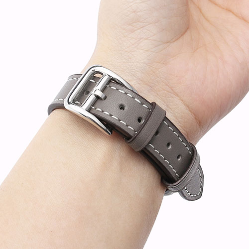 WEARPLANET Slim Line クラシック本革バンド for Apple Watch 45/44/42mm ディムグレー WP23140AW | Apple 関連単語 スマホ タブレット ギフト Pencil ウオッチ メンズ アップル watch 10 バンド se 9 充電器 充電 カバー ultra スマートフォン カード