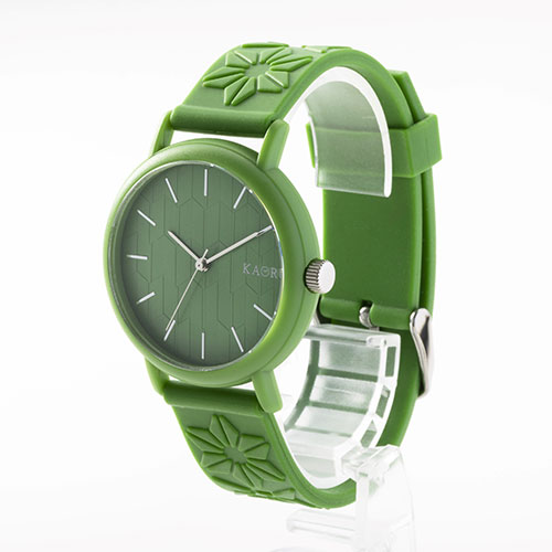 マルゼキ KAORU 腕時計 オリジナル 抹茶の香り KAORU001M2 | 時計 関連単語 電波 オシャレ アナログ デジタル メンズ レディース おしゃれ 置き時計 腕時計 壁掛け ベルト ケース バンド