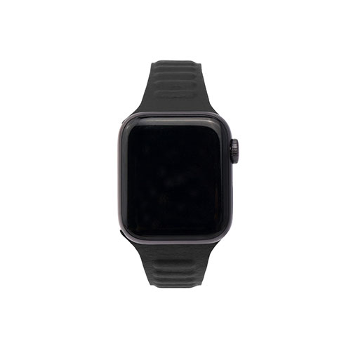 WEARPLANET Slim Line マグネットリンクバンド for Apple Watch 45/44/42mm Deep Black WP23191AWBK
