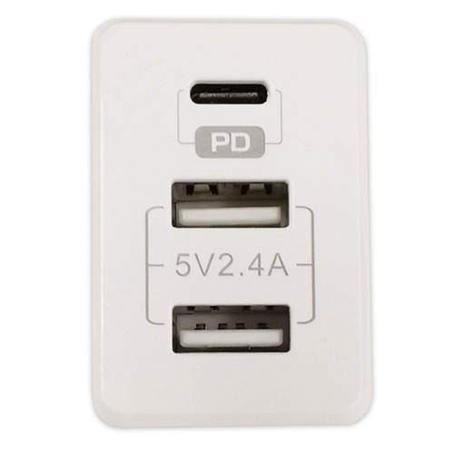 スタンド アクセサリー 部品 マウス パット WEB LAN ルーター パソコン スマートフォン スマホ デジタル関連 | HIDISC USB PD対応 Type-C A 32W AC充電器 ML-PDC1U2P32WH