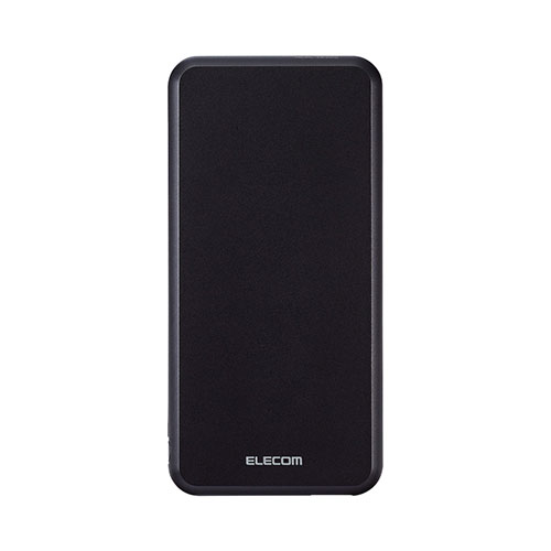 パット WEB LAN ルーター パソコン スマートフォン スマホ OA機器 デジタル 情報 周辺 デジタル関連 | エレコム モバイルバッテリー リチウムイオン電池 薄型 15W 10000mAh Type-C1ポート USB-A1ポート ブラック DE-C38-10000BK
