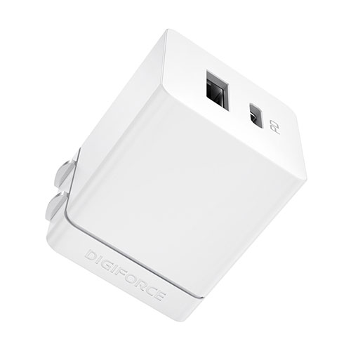 デジフォース Cube キューブ型PD充電器 20W 1A1C ホワイト D0061WH | 充電 ルーター モバイル バッテリー クレードル 電子 関連単語 小型 大容量 ソーラ アンカー iphone 電池 工具 充電器 ケーブル タイプc 急速 収納 隠し 単3 ラック type-c ボックス 壁掛け 軽量