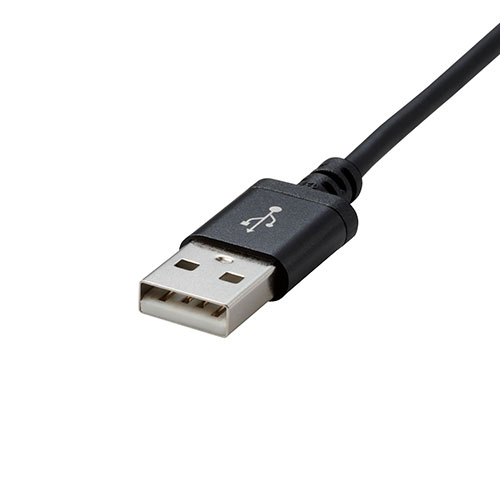 パソコン パーツ 部品 LAN スタンド 情報 マウス スマートフォン OA機器 周辺 スマホ デジタル関連 | エレコム USB-A to USB Type-Cケーブル LEDライト付き タッチセンサー 1.2m ブラック MPA-ACT12BK