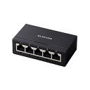 エレコム Giga対応スイッチングハブ/5ポート/金属筺体/電源外付けモデル/ブラック EHC-G05MA-B | コンセント 電源 プラグ 関連単語 ボックス キャップ プレート コード ケーブル おしゃれ タワー type-c マグネット 変換 ソーラー カバー タップ タイマー usb(2)