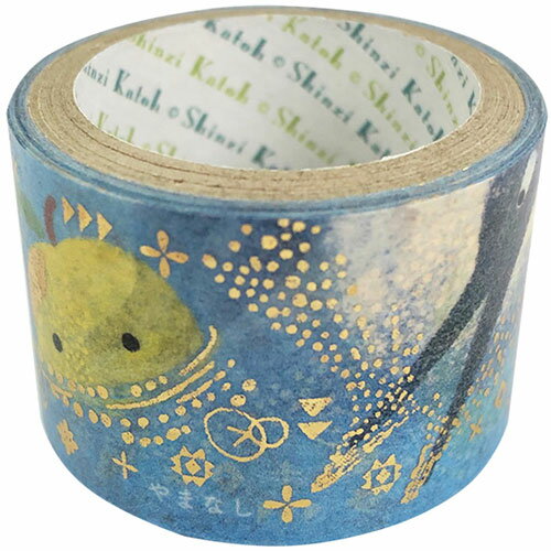 【3個セット】 シール堂 宮沢賢治幻燈館 きらぴかマスキングテープ 27mm やまなし ks-dt-50017X3 | テープ 関連単語 ライト カッター ボール メジャー ライター led お洒落 おしゃれ 医療 マスキング のり 詰替え ホルダー 両面 テプラ 詰め替え