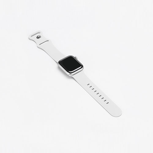 EGARDEN SILICONE BAND for Apple Watch 41/40/38mm Apple Watch用バンド ホワイト EGD21776AWWH | Apple 関連単語 アップル watch 10 バンド se 9 充電器 充電 カバー ultra スマートフォン カード スマホ タブレット ギフト Pencil ウオッチ メンズ