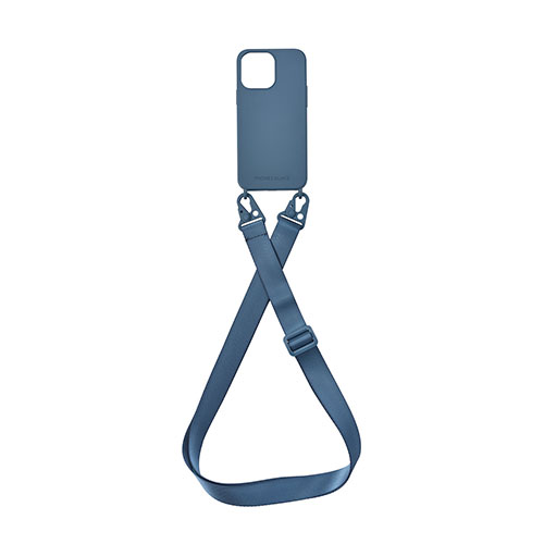 PHONECKLACE Хɥȥåդꥳ󥱡 for iPhone 14 Pro ƥ֥롼 ̥С PN23881i14PBL