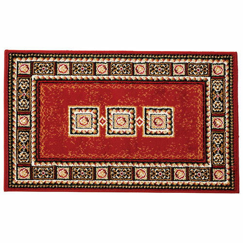 ウィルトン織ロングマット レッド K20757414 関連：(おすすめ 送料無料 グッズ 商品 用品 人気 簡単 快適 ユニーク おもしろ)