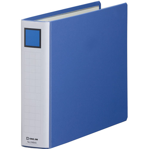 KING JIM キングジム キングファイルSDDE A4E 青 KJ-2484A-BL 関連:(送料無料 通販 グッズ 商品 便利 父の日 母の日 クリスマス...