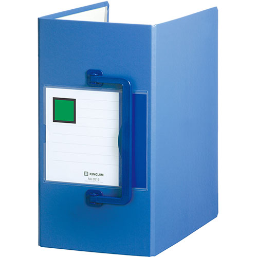 KING JIM キングジム キングファイル スーパードッチ 特厚 150mm 青 KJ-3515-BL 関連:(送料無料 通販 グッズ 商品 便利 父の日 母...