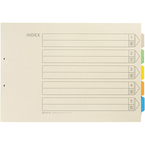 KING JIM キングジム カラーインデックス KJ-1000E 関連:(送料無料 通販 グッズ 商品 便利 父の日 母の日 クリスマス 結婚 プレゼント)新...