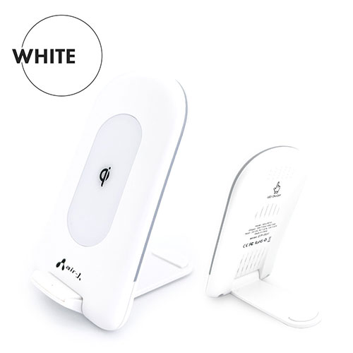 【3個セット】 エアージェイ 3WAY ワイヤレス充電スタンド15W、10W、7.5W対応 WH AWJ-PD10-WHX3 | Bluetooth wifi 無線 ワイヤレス 関連単語 送信機 トランスミッター 変換 機器 ルーター 中継器 usb 充電 ブルートゥース イヤホン スピーカー マウス