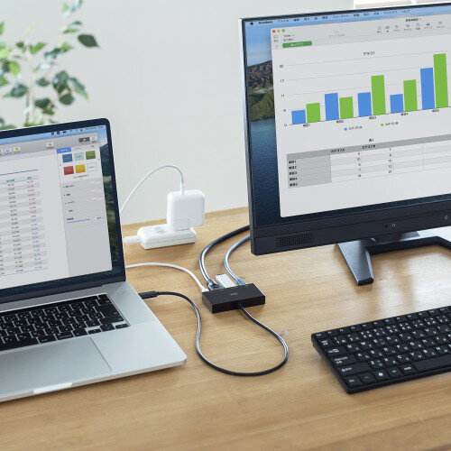 サンワサプライ USB Type-Cマルチ変換アダプタ AD-ALCMHL1BK | パソコン 機器 関連：type ハブ usbメモリ アダプタ 充電 ケーブル コンセント 変換 延長 充電器 タイプ 容量 メモリー