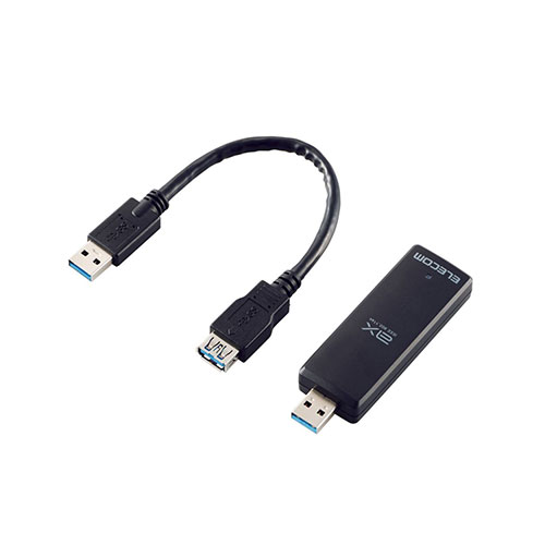 エレコム Wi-Fi 6・USB3.0対応 1201M無線LANアダプター WDC-X1201DU3-B | パソコン 機器 関連:type ハブ usbメモリ アダプタ 充電 ケーブル コンセント 変換 延長 充電器 タイプ 容量 メモリー