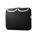 パソコン スマホ OA機器 デジタル 情報 周辺 機器 パーツ ケース スタンド アクセサリー デジタル関連 | エレコム ポケット付きインナーケース BM-IBPT14NBK(2)