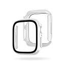 EGARDEN ガラスフィルム一体型ケースfor Apple Watch 45mm クリア EG24879AWCL | Apple 関連単語 スマホ タブレット...