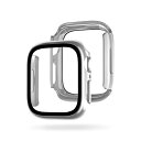 EGARDEN ガラスフィルム一体型ケース for Apple Watch 41mm シルバー EG24885AWSV | Apple 関連単語 スマートフォン カード スマホ タブレット ギフト Pencil ウオッチ メンズ アップル watch 10 バンド se 9 充電器 充電 カバー ultra(2)