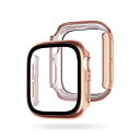 EGARDEN ガラスフィルム一体型ケースfor Apple Watch 40mm ローズゴールド EG24890AWRG | Apple 関連単語 スマホ タブレット ギフト Pencil ウオッチ メンズ アップル watch 10 バンド se 9 充電器 充電 カバー ultra スマートフォン カード(2)