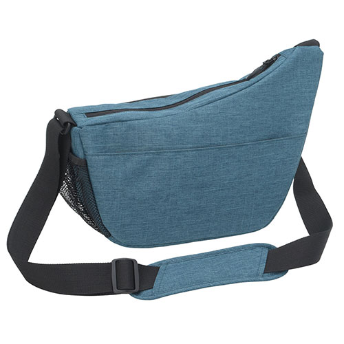 エツミ Coleman カメラショルダーバッグSLR メランジブルー VCO-8741