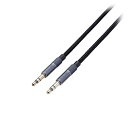 エレコム オーディオケーブル(φ3.5ステレオミニ) アルミコネクタタイプ AX-35MA20BK(2)