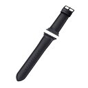 エレコム Apple Watch用ハイブリッドレザーバンド (45/44/42mm) AW-45BDLHVBK | Apple 関連単語 9 充電器 充電 カバ...