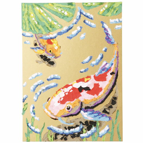 【10個セット】 ARTEC ちぎり絵セット(金色ベース) ATC38119X10 関連：(日常 生活 暮らし グッズ 商品 アイデア 時短 便利 父の日 母の日 クリスマス 結婚 プレゼント)