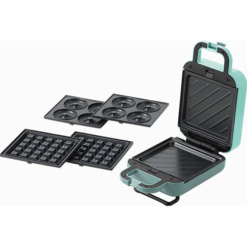 マリ・クレール 着脱式3WAYホットサンドメーカー C5140135 関連：(アイディア 時短 グッズ 商品 生活 暮らし 便利 安全)