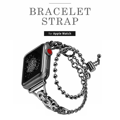 TF7 BRACELET STRAP for Apple Watch 41/40/38mm ブラック TF72659