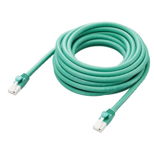 スタンド アクセサリー 部品 マウス パット WEB LAN ルーター パソコン スマートフォン スマホ デジタル関連 | エレコム Cat6A LANケーブル LD-GPAT GN5 RS