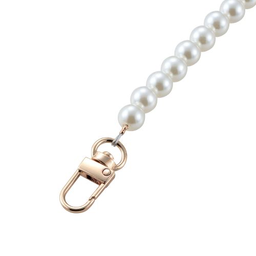 創造生活館のLAN デジタル パット 情報 スタンド ケース ルーター 周辺 スマホ パーツ アクセサリー デジタル関連 | エレコム ハンドストラップ パール P-STHPAL｜アングル2