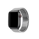 TF7 メタルストレッチバンド for Apple Watch 41/40/38mm Sサイズ シルバー TF21SV40S | Apple 関連単語 スマホ タブレット ギフト Pencil ウオッチ メンズ アップル watch 10 バンド se 9 充電器 充電 カバー ultra スマートフォン カード(2)