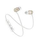 E-SELECT Bluetooth ブルートゥースマグネットステレオイヤホン マイク付 ゴールド ES-MG4BT-GG | ステレオ 時代 ケーブル 延長 ミキサー ミニプラグ イヤホン スピーカー ミニ プラグ アンプ コンポ 変換 おすすめ TV オーディオ カメラ(2)