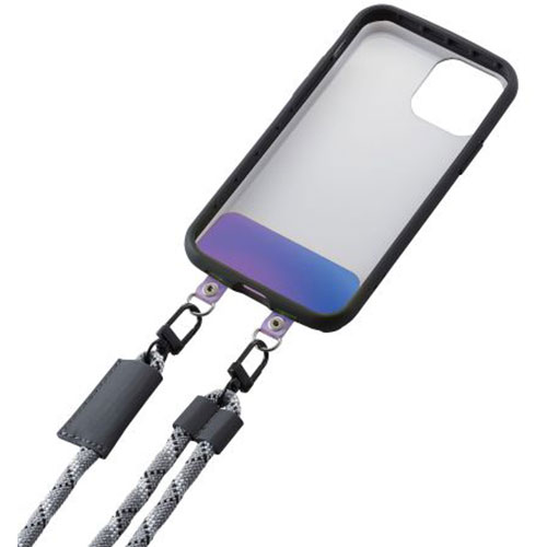 創造生活館のスタンド アクセサリー 部品 マウス パット WEB LAN ルーター パソコン スマートフォン スマホ デジタル関連 | エレコム ストラップホールシート 2枚入 2口タイプ オーロラ P-STHD2ACR｜アングル3