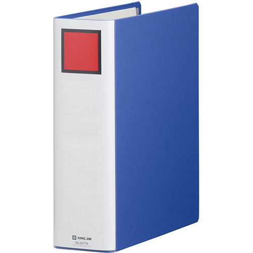 【5個セット】 KING JIM キングジム キングファイルSDDE A4S 青 KJ-2477A-BLX5 関連:(送料無料 通販 グッズ 商品 便利 父の日...