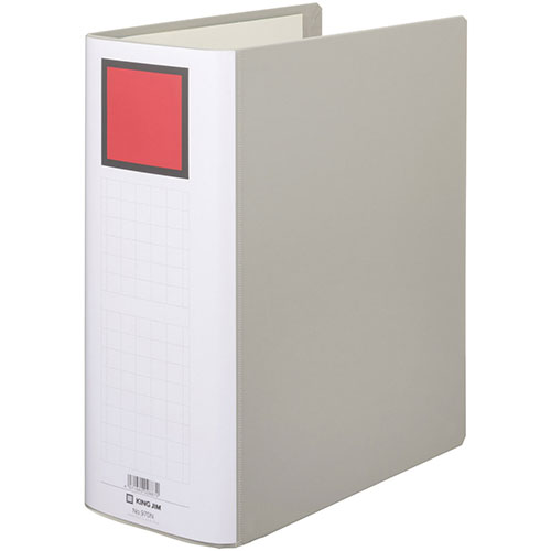 【5個セット】 KING JIM キングジム キングファイルG A4S グレー KJ-970NX5 関連:(送料無料 通販 グッズ 商品 便利 父の日 母の日 ...