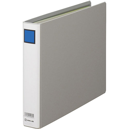 【5個セット】 KING JIM キングジム キングファイルG A4E グレー KJ-983NX5 関連:(送料無料 通販 グッズ 商品 便利 父の日 母の日 ...