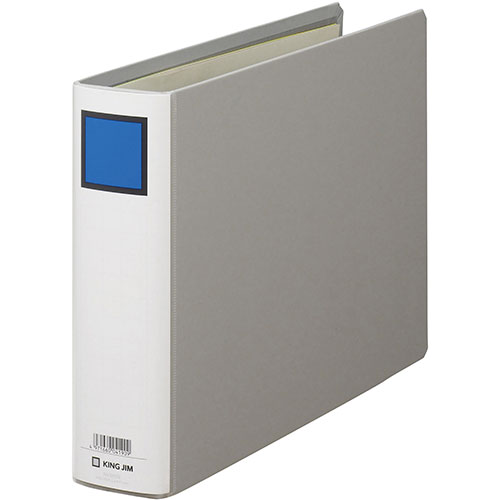 【5個セット】 KING JIM キングジム キングファイルG A4E グレー KJ-985NX5 関連:(送料無料 通販 グッズ 商品 便利 父の日 母の日 ...