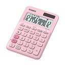 【5個セット】 カシオ計算機 カラフル電卓 ミニジャストタイプ ペールピンク MW-C20C-PK-NX5 | オフィス 電卓 大きい 小さい 12桁 12 桁 おしゃれ 簿記 可愛い かわいい オシャレ 簿記 ミニ ちいさい おおきい 事務(2)